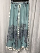 Badgley Mischka Women&#39;s American Glamour Teal Skirt Size XS NWT - $48.51