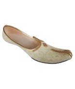 Mens Jutti Mojari Khussa Indian ethnic Wedding Flat Shoes US size 8-12 CS - $33.74