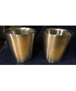 stainless steel tumbler set - $19.20 CAD