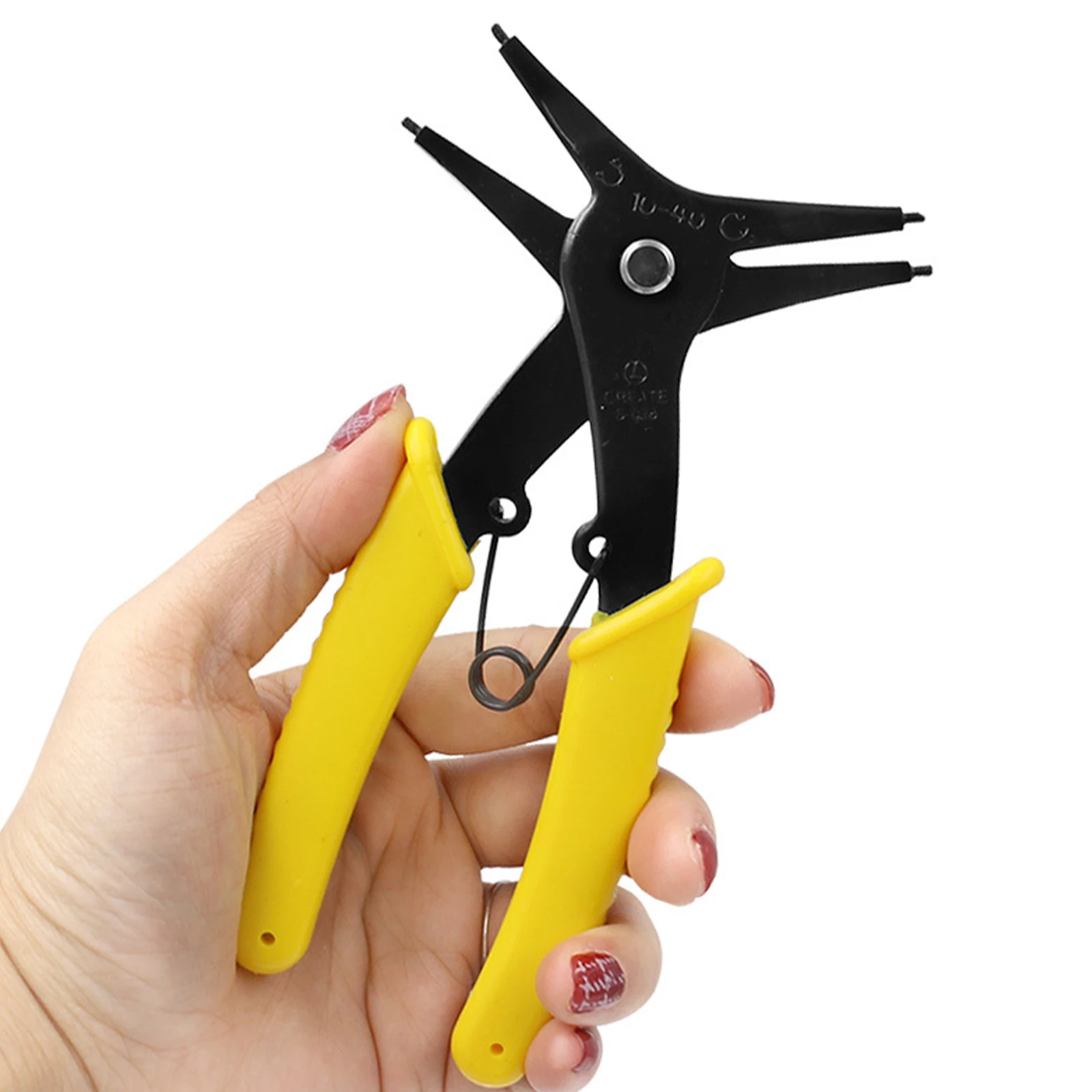 Internal and External Circlip Plier Retaining Ring Pliers 2-in-1 Snap Ring Pli - £12.53 GBP