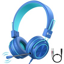 iClever HS21 Kids Headphones with Microphone for Virtual School- Rotatab... - £26.73 GBP