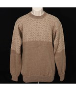 NW Alpacas Country Store Mens 100% Alpaca Sweater L Large VTG Pullover B... - $89.23