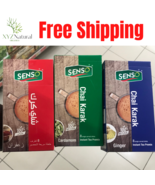 Instant karak tea cardamom 8 sticks 100% natural zafran original شاي كرك - $352.48 MXN