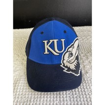 Top of The World Kansas Univ. Jayhawks Unisex Black Fitted Hat/Cap One fit SKU 2 - £13.75 GBP