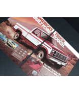 1981 Ford Pickup F-Series Built Tough Trucks Vtg Magazine Cut Print Ad (... - $9.99