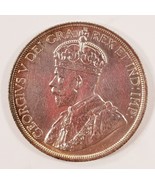1936 Canada Silver Dollar Uncirculated KM #31 Nice Rim Toning! - £55.39 GBP