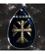 HAUNTED NECKLACE TEMPLAR CRUX ARCANORUM AMULET OF THE HIDDEN CODEX MAGICK  - $9,128.21 MXN