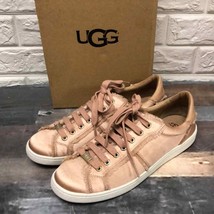 UGG Evangeline Suntan Sneakers blush pink women’s size 11 - £58.24 GBP