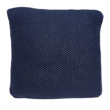 18 Inch X 5 Inch X 18 Inch Transitional Blue Pillow Cover With Poly Insert - $185.04 CAD