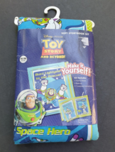 Disney Pixar Toy Story Buzz Lightyear Soft Storybook Kit Make It Yourself - $15.19