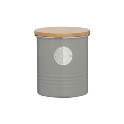 Typhoon Living Tea Canister 1L - Grey - $29.84