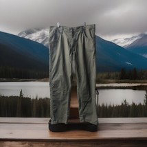 Wrangler Workwear Work Pants Mens Size 40 X 32 Gray High Rise Straight Leg - $17.70