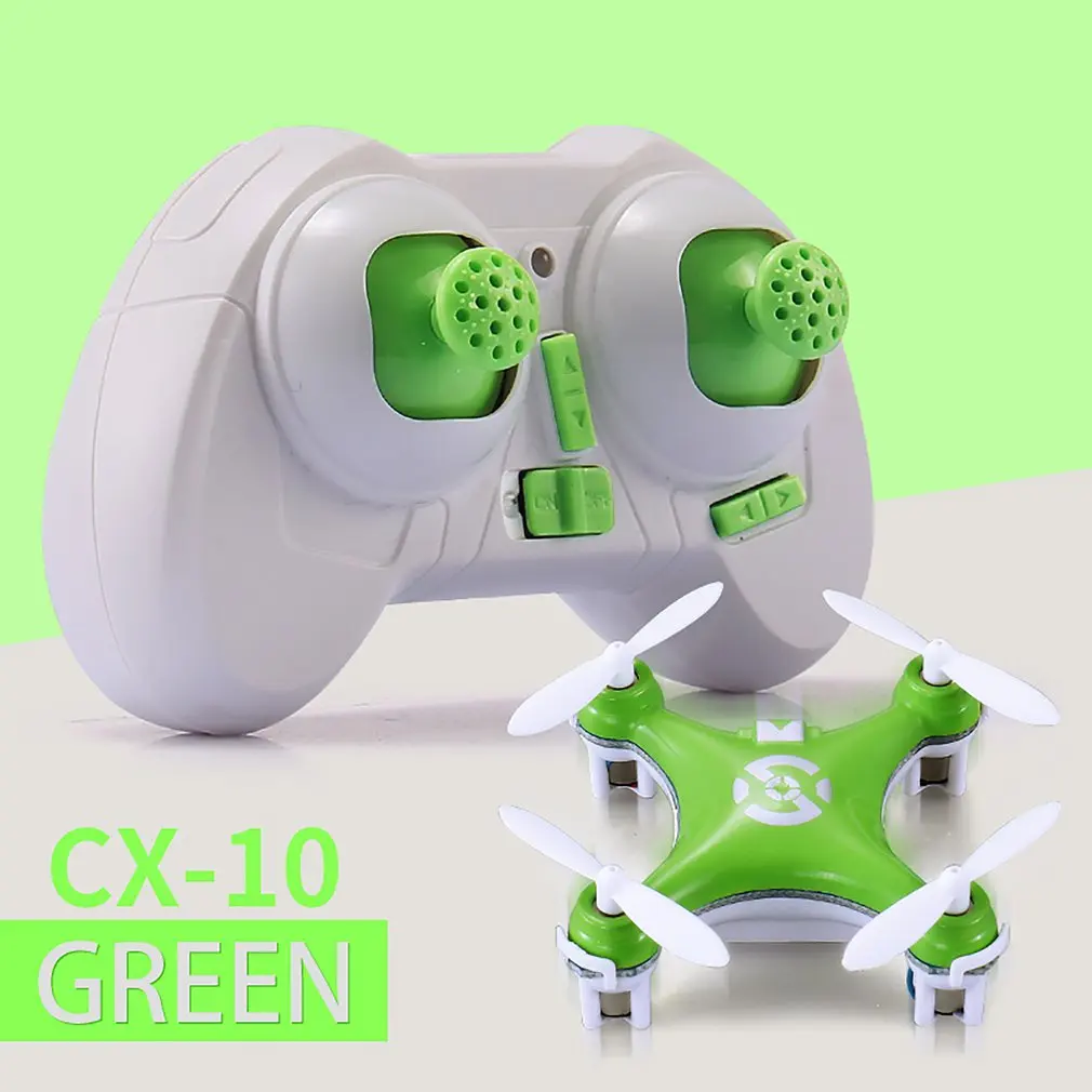 CX-10 Mini 2.4g 4CH RC Remote Control Quadcopter Helicopter Drone CX 10 LED Toys - £18.74 GBP+