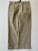 NEW Orvis 38x30 Khaki Twill Pleated Ultimate Khaki Mens Chino Pants - £28.90 GBP