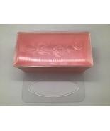 Vintage MCM Wil-Hold Wilson Mfg Corp Plastic  tissueBox with lid  Sunbur... - $24.75