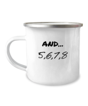 12 oz Camper Mug Coffee Funny And 5 6 7 8  - £15.98 GBP