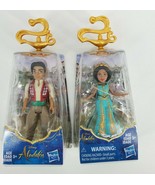 Hasbro Disney Prince Aladdin &amp; Princess Jasmine Doll Figures 3.5&quot; NEW Toy - $17.33