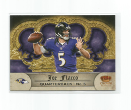 Joe Flacco (Baltimore Ravens) 2012 Panini Crown Royale Card #6 - £3.92 GBP