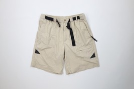 Vintage LL Bean Mens Medium Distressed Spell Out Belted Lined Trekking S... - $29.65
