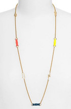 Marc Jacobs Necklace Stationary Bow Tie Cloud Lightening Bolt Charms New $98 - £53.82 GBP