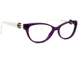 Gucci Women's Eyeglasses GG 3682 4UK Purple/White Cat Eye Frame Italy 53... - $399.99
