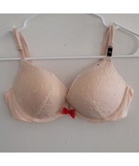 Victoria&#39;s Secret VS Very Sexy Push-Up Floral Lace Shimmer Bra Pink Red ... - $54.70 CAD