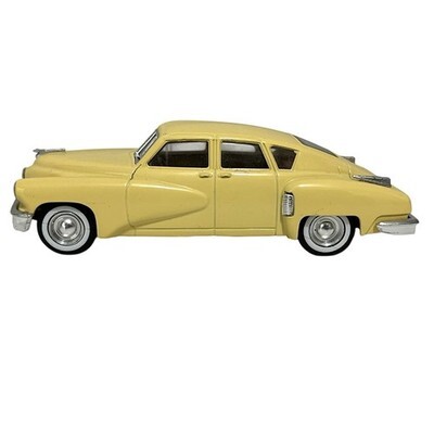VTG Solido 1948 Tucker 1/43 Diecast Car Ivory / Cream Made In France #0290 Item image 2