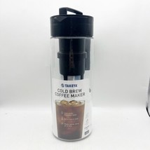 Takeya Cold Brew Coffee Maker 2 Quart BLACK #10311 NEW - £23.96 GBP