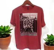 Sugar and Bruno red I Got Fans tee T Shirt Men’s Size XL - $277.42 MXN