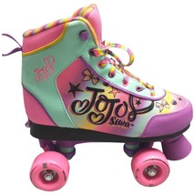 Roller Derby JoJo Siwa Adjustable Quad Star Roller Skates Youth Size 3-6 Multi - $27.69