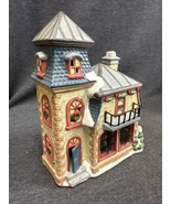 Longrich Ltd 1999. vintage Christmas Village House 8.5 Inches Tall - $17.82