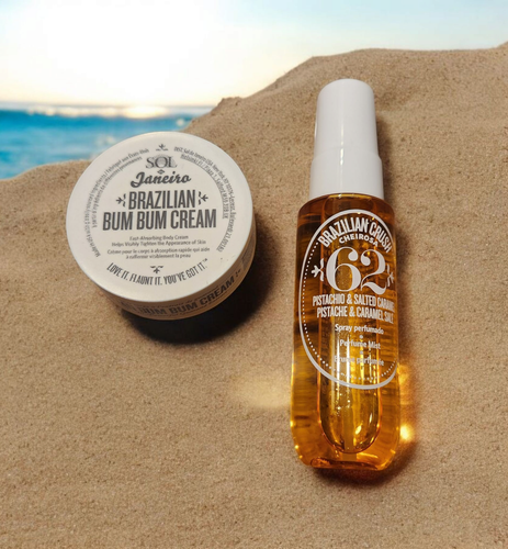 Sol De Janeiro Brazilian Bum Bum Cream 25ml &amp; Perfume Mist Cheirosa 62 3... - $23.75