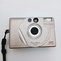 Canon PowerShot S20 3.2MP Digital Camera Silver UNTESTED No Charger No Battery - $14.95