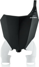 Acerbis Raptor Front Number Plate Black/White 2630771007 - $45.95
