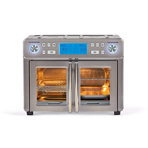 Emeril Lagasse Dual Zone 360 Air Fryer Oven Combo, French Door, 25 QT Ex... - $340.89 CAD