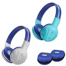 2 Pack Of Kids Headphones For Boys, Girls, Teens, Kids Bluetooth Headphones With - £69.59 GBP