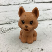 2019 Barbie Club Chelsea Camper Doll Brown Puppy Dog Pet Animal Figure - £4.64 GBP