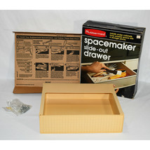 Vintage Rubbermaid Spacemaker Slide-out Drawer 1982 0521!!! - £58.14 GBP