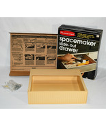 Vintage Rubbermaid Spacemaker Slide-out Drawer 1982 0521!!! - £57.99 GBP