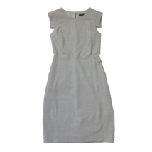 NWT J.Crew Resume Sheath in Heather Dusk Taupe Italian Stretch Wool Dress 4 $188 - £81.70 GBP