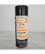 Vintage New! Sprayway No. 990 Vinyl Leather Cleaner 15oz FULL Aerosol Mo... - $32.48 CAD