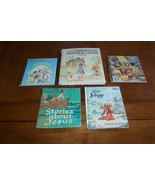 VINTAGE CHRISTIAN BIBLE STORIES Jesus Jonah Daniel in the Lion&#39;s Den  BO... - $15.35
