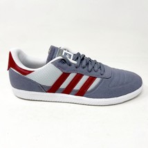 Adidas Originals Copa Skate Gray Red Mens Retro Casual Sneakers C76946 - £55.71 GBP