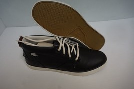 Lacoste mens shoes storm GC stm black leather size 12 us - $118.75