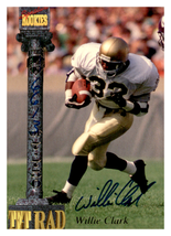 1994 Signature Rookies Tetrad Autographs #10 Willie Clark NM-MT Auto 6613/7750 - $5.22