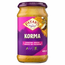 4 Jars of Patak&#39;s Korma Cooking Sauce 400ml Each- From Canada -Free Ship... - £36.69 GBP
