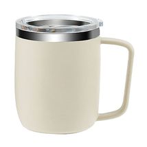 Golandstar 304 Stainless Steel Handle Teacup Coffee Cup with Lid Mug Tum... - £14.83 GBP