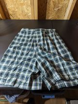 Rebecca Thomas size 12 ladies 100% cotton plaid shorts - $12.87