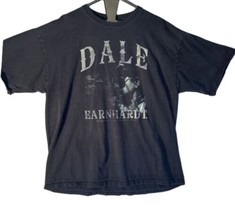 Chase Authentics Dale Earnhardt Shirt Black Vintage 90s Mens Size 2XL Na... - $23.38