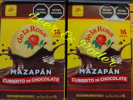 2X MAZAPAN CUBIERTO DE CHOCOLATE PEANUT CANDY - 2 de 16 pzs c/u  - ENVIO... - $26.11